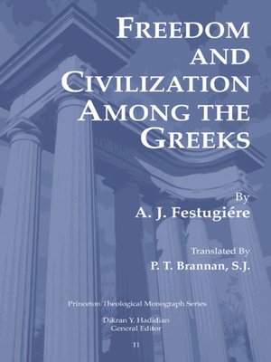 cover image of Freedom and Civilization Among the Greeks
